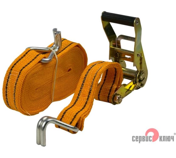 Изображение товара Стяжка груза 8 м полипропилен СЕРВИС КЛЮЧ 73721