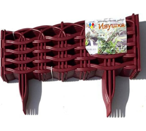 Изображение товара Декоративный забор Дачная мозаика "Ивушка" 15020