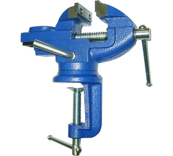 Изображение товара Чугунные настольные мини тиски с наковальней SKRAB 50мм 25302