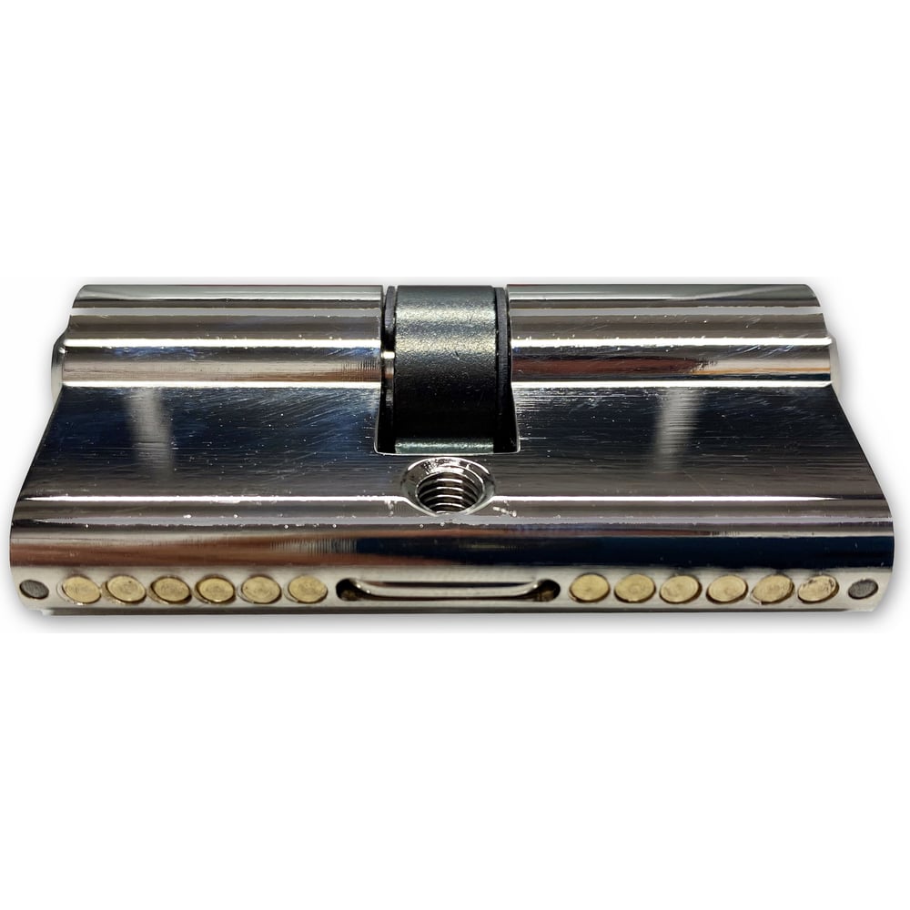 Изображение товара Евроцилиндр Dormakaba CBR-2 PRO 90 никель с вертушкой 55x35