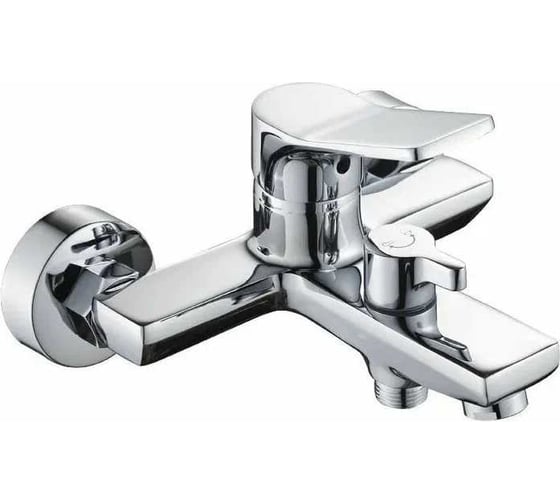 Изображение товара Смеситель для ванны CULTO MASCOT с коротким изливом и душевым набором BS01MSC