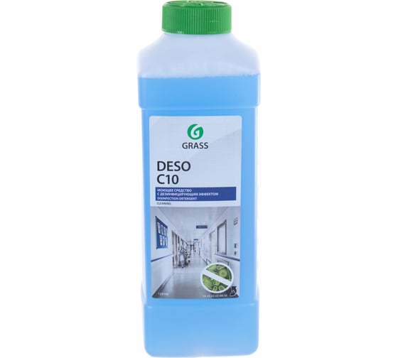 Изображение товара Средство для чистки и дезинфекции Grass Deso С10 1 л 125190