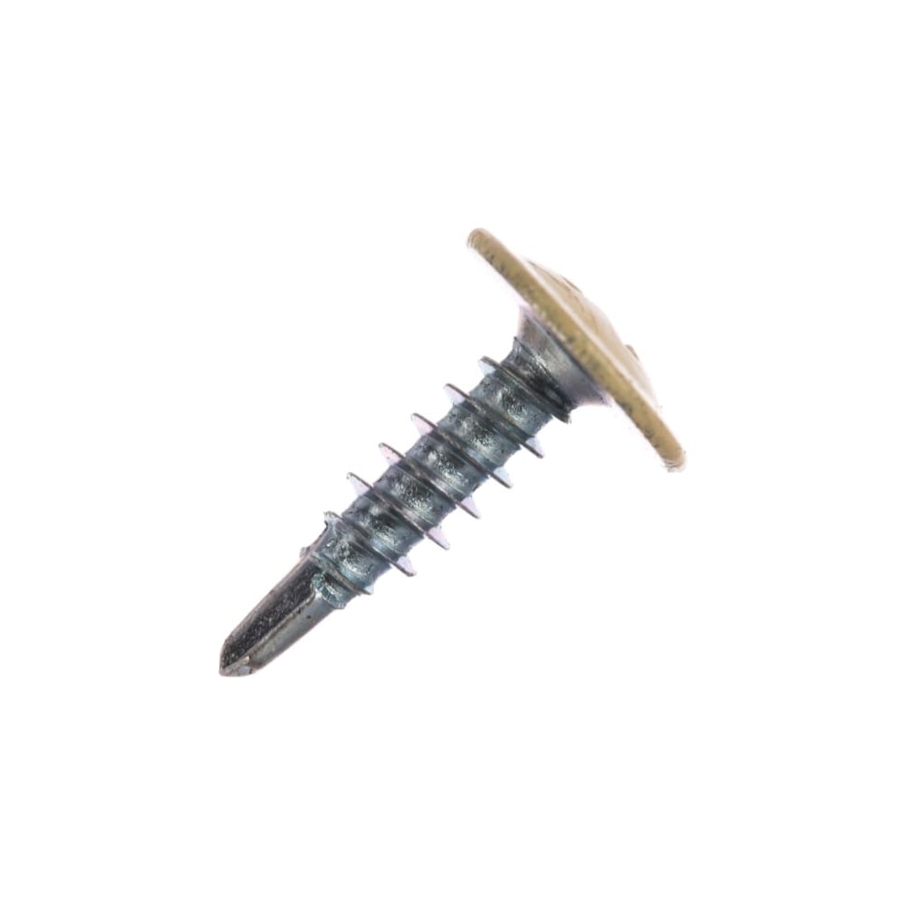 Изображение товара Саморез с пресс-шайбой Доброга 4,2x16 цинк сверло 1000 шт светлая слоновая кость