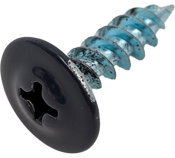 Изображение товара Саморез с пресс-шайбой Доброга 4,2x19 цинк 1000 шт. RAL7024 Серый графит ЦБ-00019685