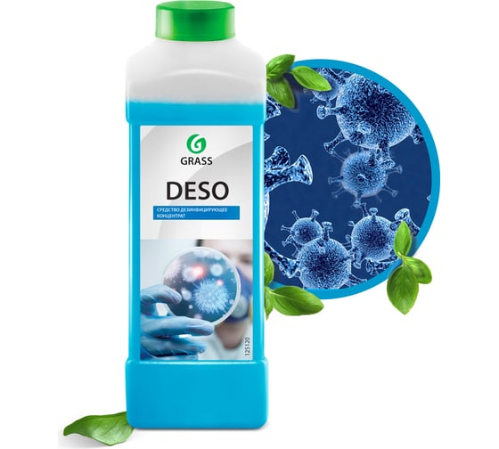 Изображение товара Дезинфицирующее моющее средство Grass DESO 1л 125120