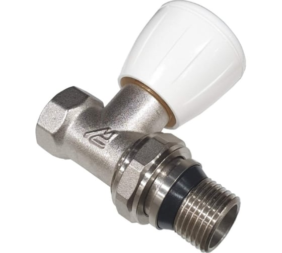 Изображение товара Вентиль ручной радиаторный прямой с уплотнительным кольцом МЕТАЛЛСЕРВИС 1/2 MC THERMA Q 1250256