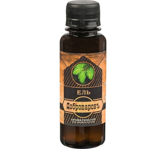 Изображение товара Натуральная ароматическая смесь Добропаровъ Ель для бани и ванны, 100 мл 2870499