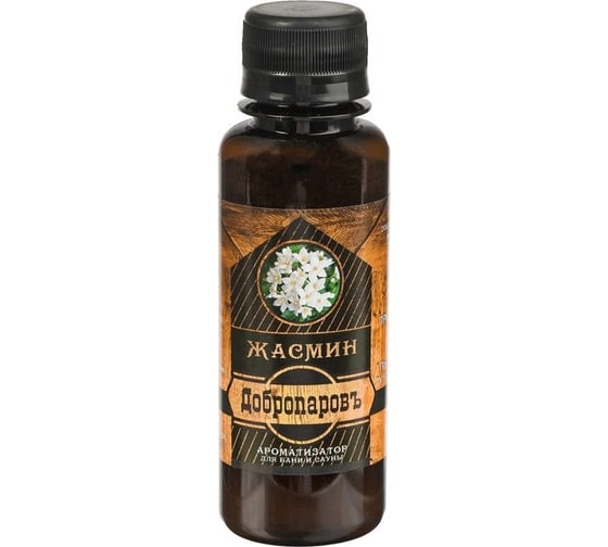 Изображение товара Натуральная ароматическая смесь Добропаровъ Жасмин для бани и ванны, 100 мл 2870500