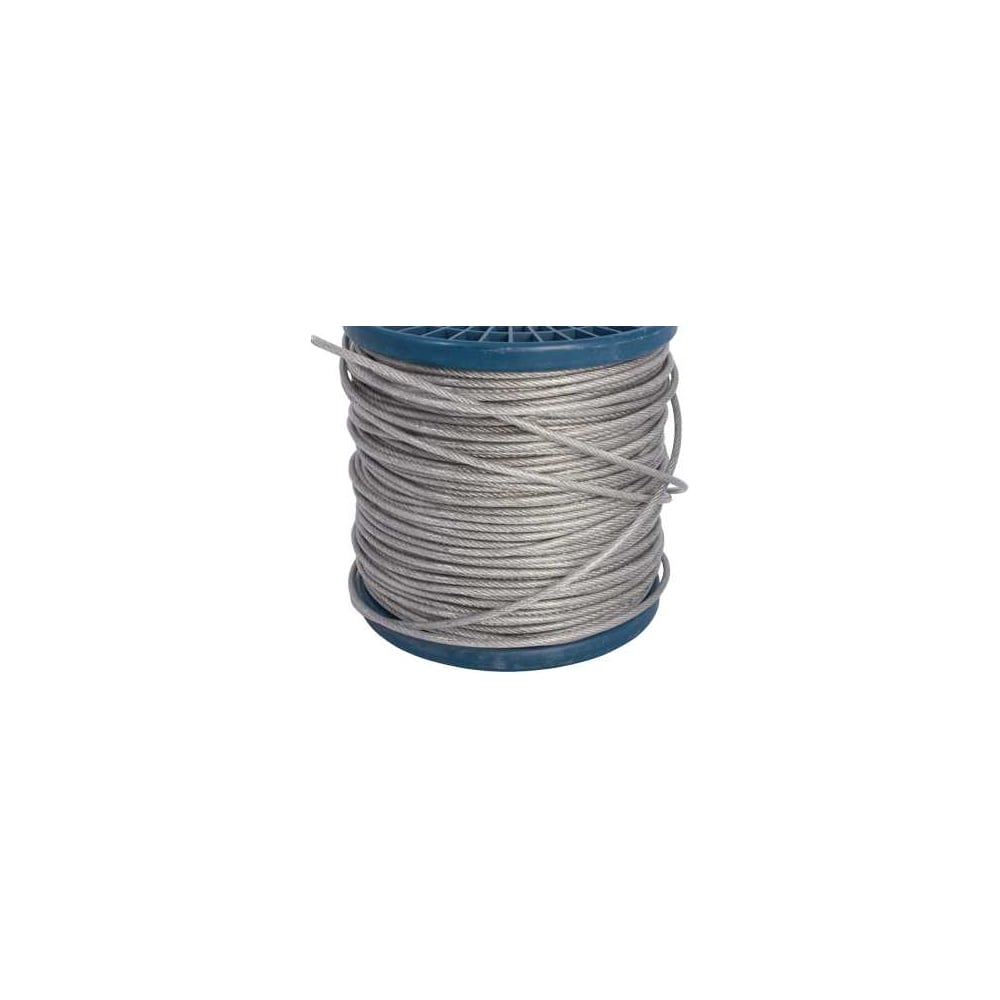 Изображение товара Трос в оплетке Доброга ПВХ 2/3 250м прочный и надежный для монтажных работ