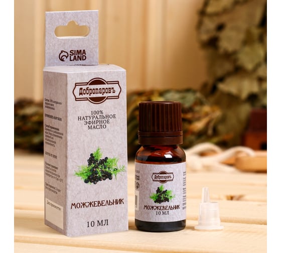 Изображение товара Эфирное масло Добропаровъ Можжевельник, флакон-капельница, аннотация, 10 мл 2870065