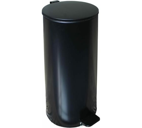 Изображение товара Урна с педалью Титан Мета 30л, черный 4607078088402
