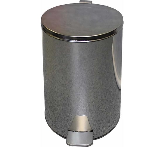 Изображение товара Урна с педалью Титан Мета 20л, хром 4607078088334