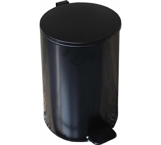 Изображение товара Урна с педалью Титан Мета 20л, черный 4607078088341