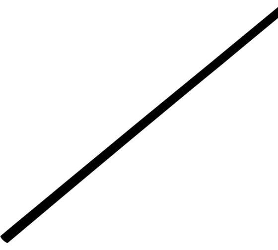 Изображение товара Термоусаживаемая трубка PROCONNECT ТУТ 5,0/2,5мм, черная, 50 шт. по 1м 55-0506