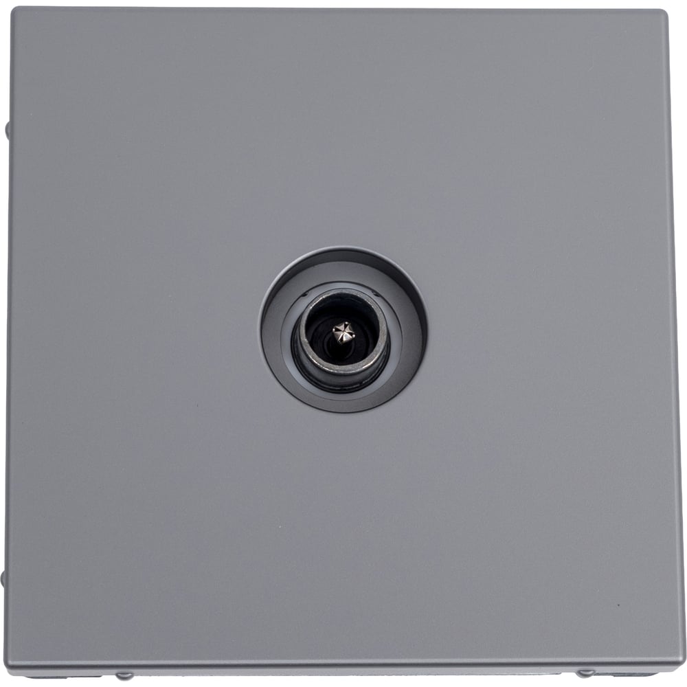 Изображение товара Розетка ТВ Systeme Electric ArtGallery Сталь, оконечная, серебристая