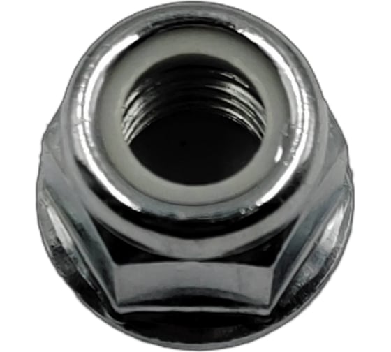 Изображение товара Гайка крепления диска M10х1.00 (левая резьба) для триммеров, кусторезов STIHL FS55,120,200,250 (аналог 41266427600) UNITED PARTS 90-0777