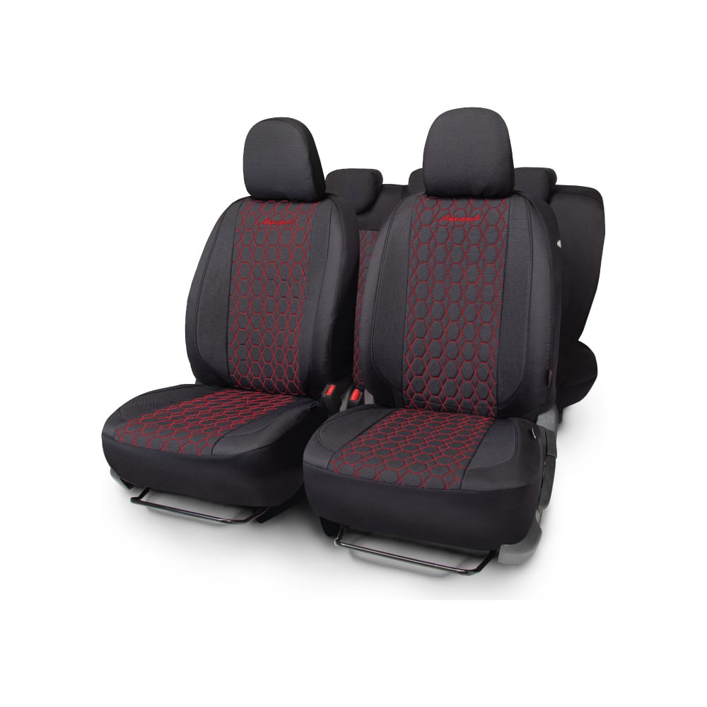 Авточехлы AUTOPROFI кресло компьютерное tc до 120 кг 135х60х44 см черно красный