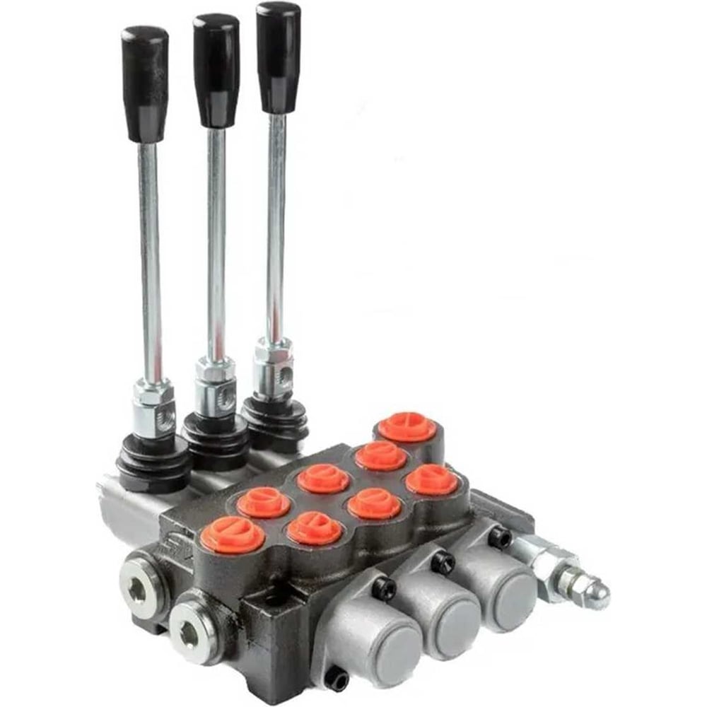 Изображение товара Гидрораспределитель Guanghua 3Р40-1-A1A1A1-G-KZ1 40 л/мин моноблочный металл