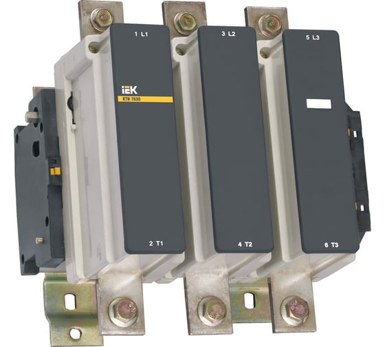 Изображение товара Контактор IEK КТИ-7630, 630А, 400В/АС3 KKT70-630-400-10