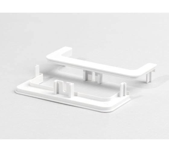 Изображение товара Заглушка контурная для U-образного профиля ООО "ГАРД" GOLA 8007 №23 (белый) (L+R) 1 комп. 01-00008585