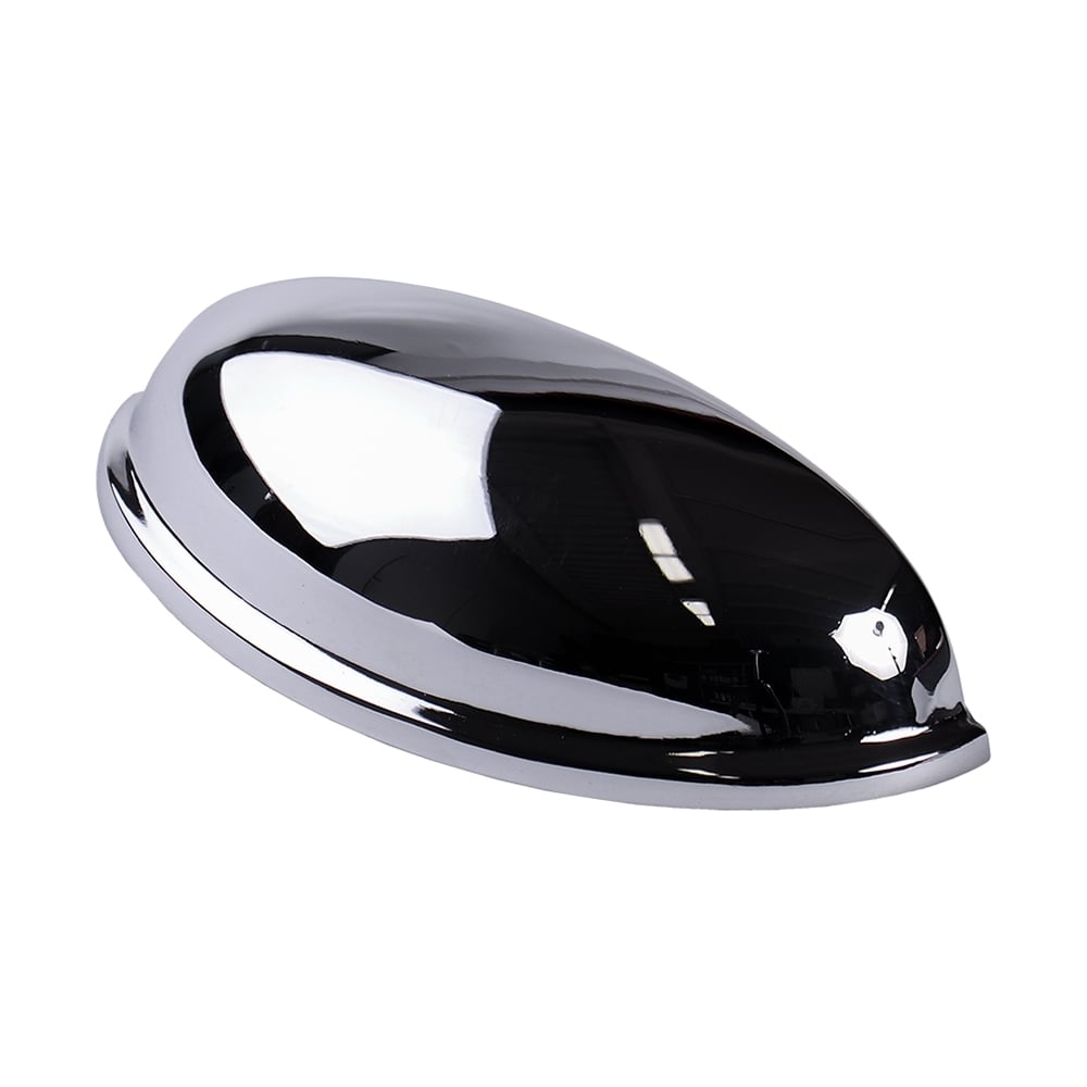 Изображение товара Ручка скоба Larvij Блэкшел 76 мм хром мебельная ручка для корпусной мебели