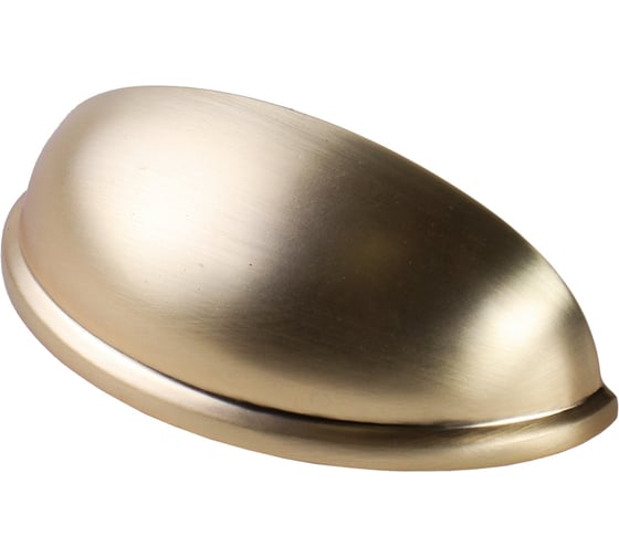 Изображение товара Ручка скоба Larvij Блэкшел, 76 мм, золото L4.020.076GO