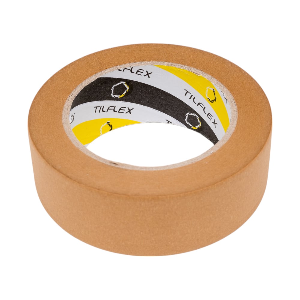 Изображение товара Маскирующая лента TILFLEX коричневая 38mm 50m водостойкая для ремонта