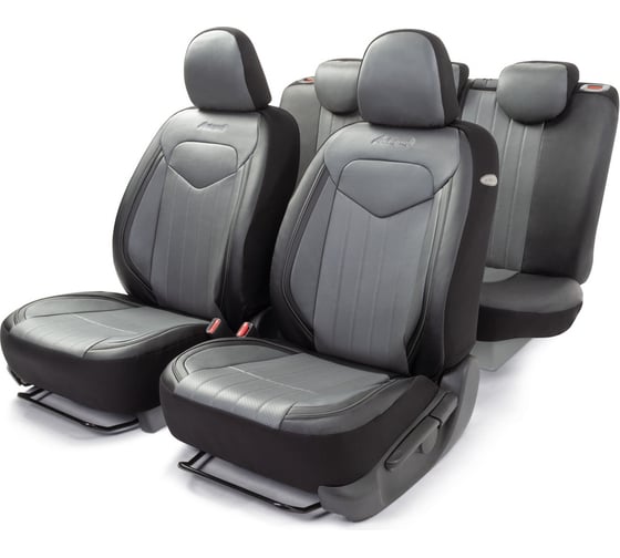 Изображение товара Авточехлы AUTOPROFI SIGNATURE SGN-1505GF BK/GY