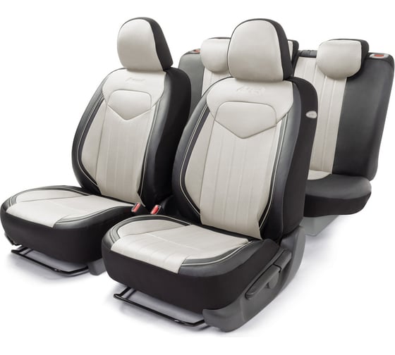 Изображение товара Авточехлы AUTOPROFI SIGNATURE SGN-1505GF BK/WH