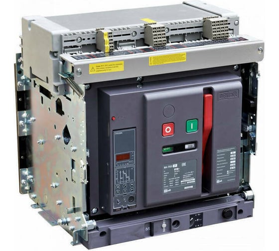 Изображение товара Воздушный выкатной автоматический выключатель DEKraft 3P 2500А 100кА, расцепитель М ВА-752 27057DEK