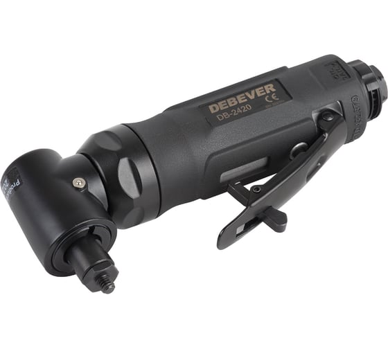 Изображение товара Угловая пневматическая машина DEBEVER с зажимной цангой под ролок 50 мм; 15000 об/мин; 220 Вт DB-2420