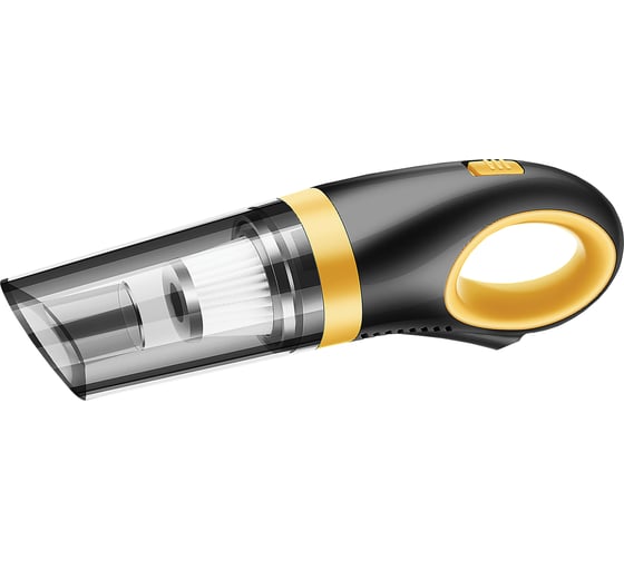 Изображение товара Пылесос для автомобиля QUMO VaccoPM 6AU со встроенным аккумулятором 2000 мА-ч, 65 Вт (5000 Па), набор сменных насадок, сумка-чехол 45935