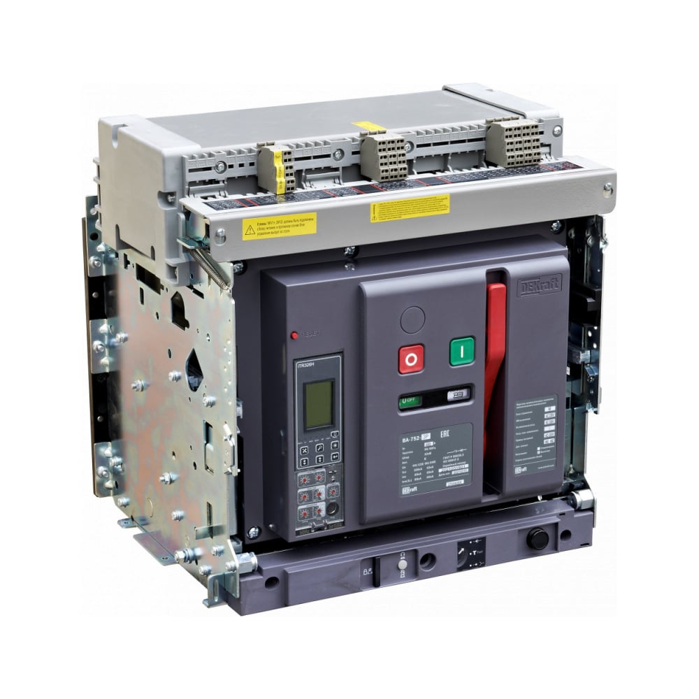 Изображение товара Воздушный выкатной автоматический выключатель DEKraft 3P 2500А 100кА