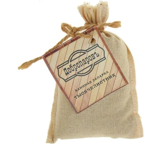 Изображение товара Банная натуральная оздоровительная запарка Добропаровъ Тысячелистник 30 гр 197383