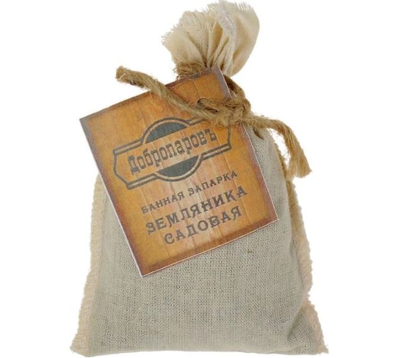 Изображение товара Банная натуральная оздоровительная запарка Добропаровъ Земляника садовая, 30 гр 197372