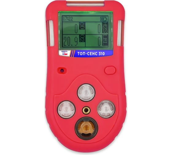 Изображение товара Портативный газоанализатор ТОП-СЕНС 310 (CH4(_НКПР),O2,CO,H2S) с поверкой 31A1CD1G1