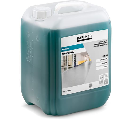 Изображение товара Универсальное чистящее средство Karcher RM 756 FloorPro, 10л 6.295-914.0