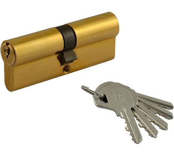 Изображение товара Цилиндровый механизм НОРА-М ЛУ-80 40-40 латунь Х 5326