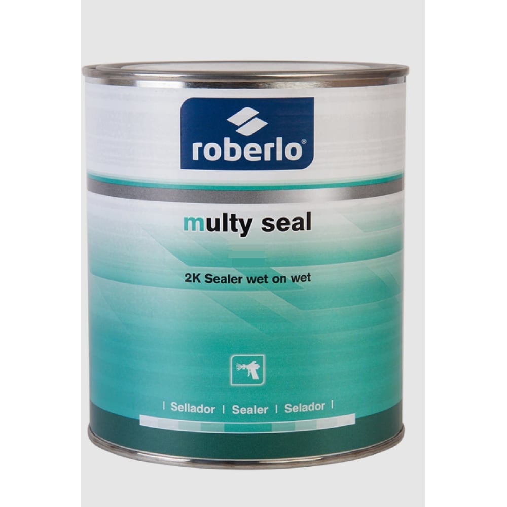 Изображение товара Грунт-наполнитель ROBERLO 2К MULTY SEAL акриловый уретановый 1 л белый профессиональный