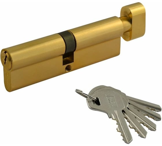 Изображение товара Цилиндровый механизм НОРА-М ЛУВ-100 50-50 латунь Х 6660