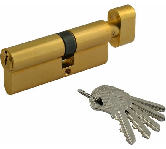 Изображение товара Цилиндровый механизм НОРА-М ЛУВ-80 45-35в латунь Х 12683