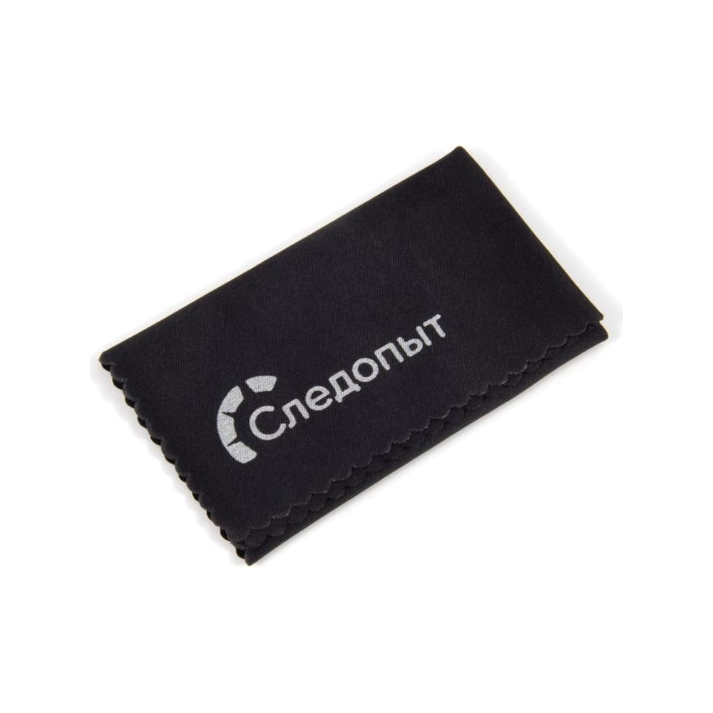 Изображение товара Салфетка для очков из микрофибры Следопыт 15x12 см черная