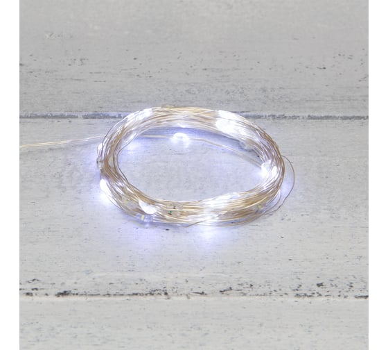 Изображение товара Гирлянда Neon-Night Роса, 5м, 50 LED белый, IP20, USB 315-965