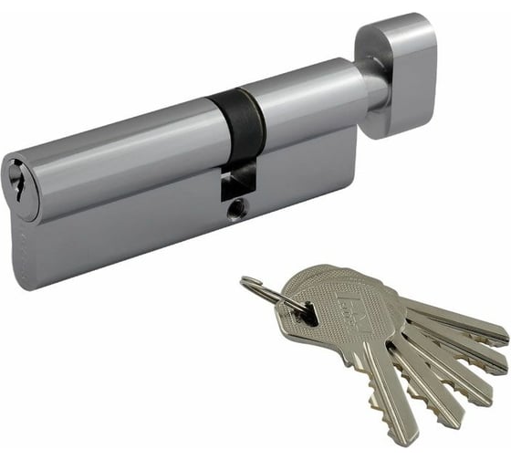 Изображение товара Цилиндровый механизм НОРА-М ЛУВ-90 50-40в хром Х 12685