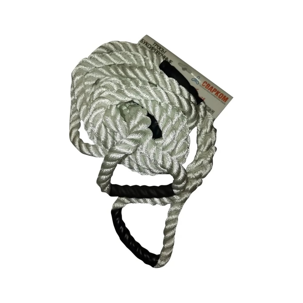 Изображение товара Буксировочный трос Сварком 16 мм, 9 м для автомобилей до 6.5 тн