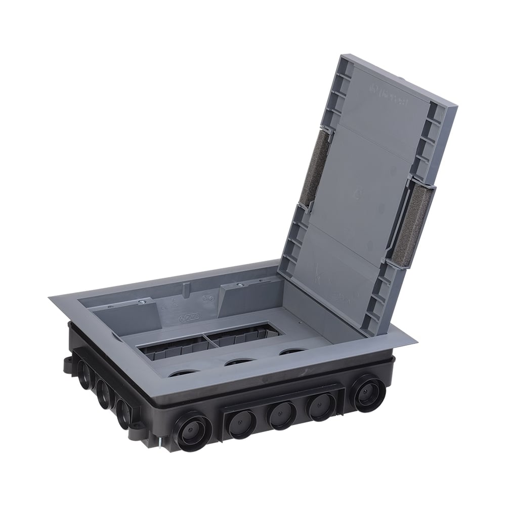 Изображение товара Лючок IEK ONFLOOR 16 модулей KNL-80-16-7012