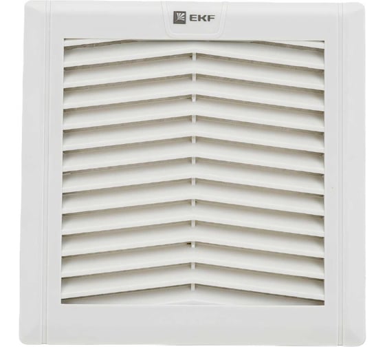 Изображение товара Решетка вентиляционная с фильтром PROxima (124x124 мм; IP54) EKF SQEXF52