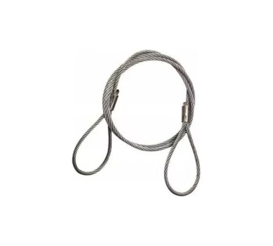 Изображение товара Буксировочный трос стальной ООО ПКФ Сварком диаметр 14 мм 10 т масса автомобиля, длина 3 м втулка cр15721