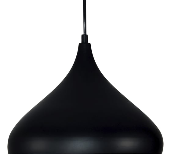 Изображение товара Светильник потолочный подвесной ЭЛЕТЕХ Эстет 7701 черный матовый 310 НСБ 01-60-196 1005405377