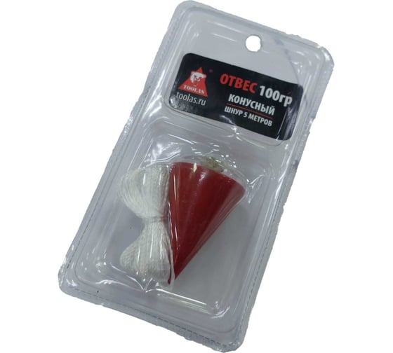 Изображение товара Отвес каменщика TOOLAS 100 гр 00003684